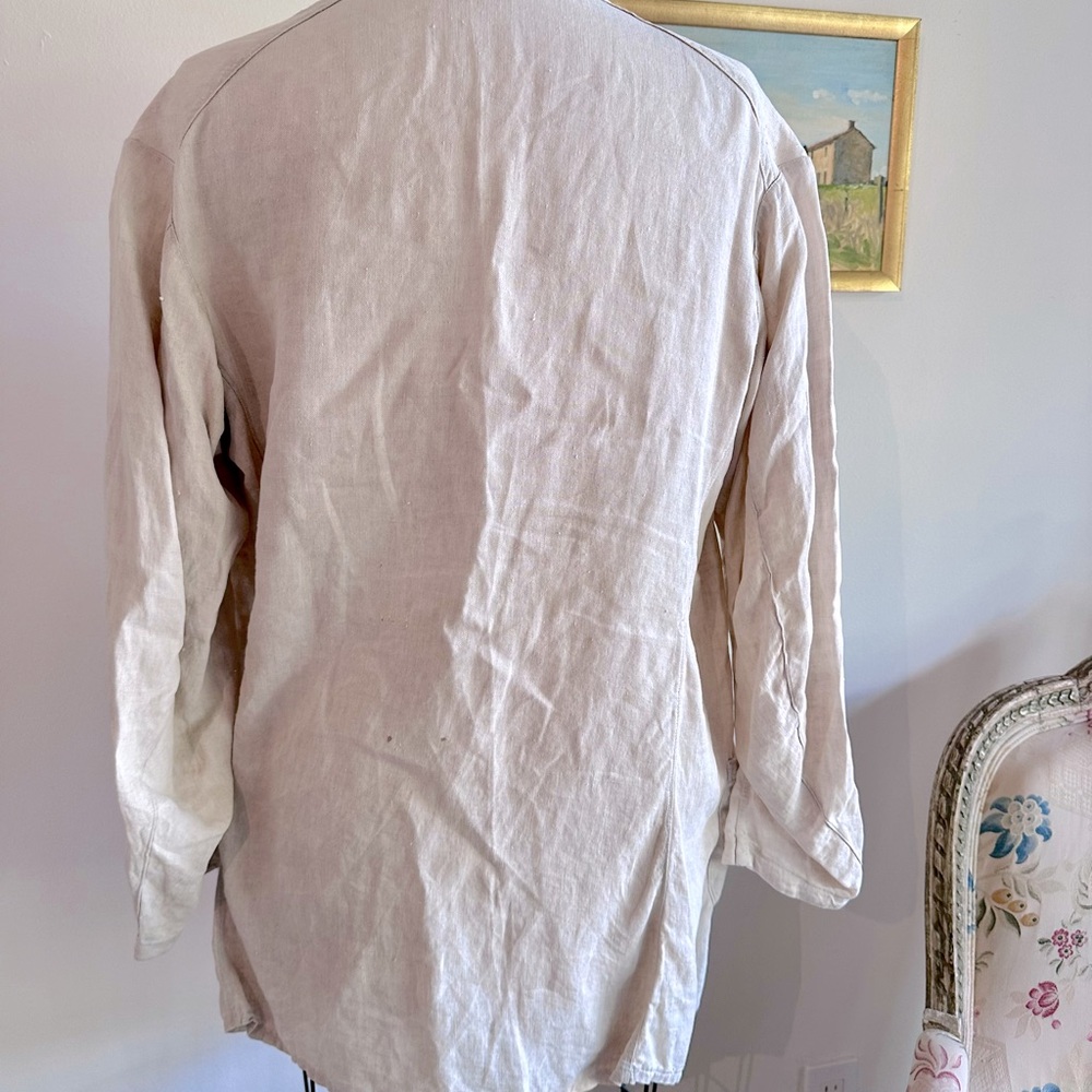 Very Vintage Linen Blazer with Magnolia Pearl
Or Pas de Calais like Charm - Picture 2 of 4